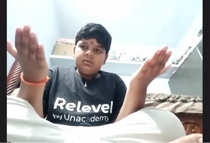 Instructor guiding a session